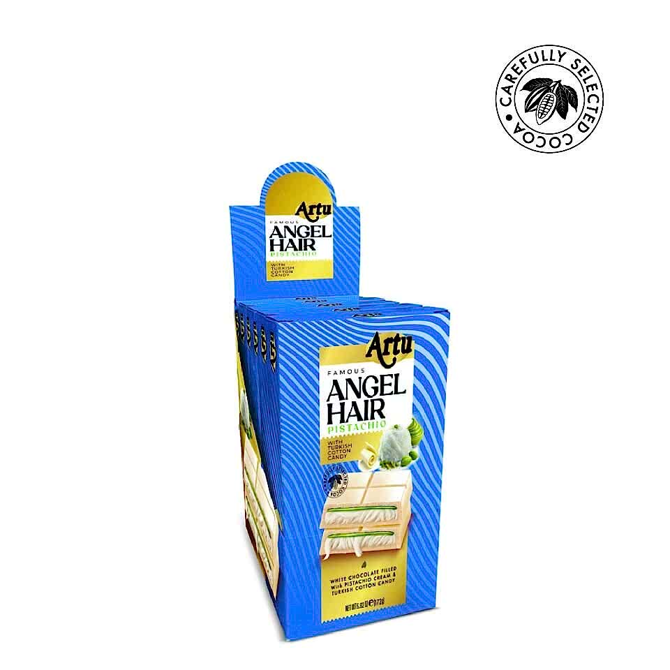 Çıtır Kadayıf ve Fıstık Krema Dolgulu Beyaz Çikolata, 200 g (6'lı Paket)