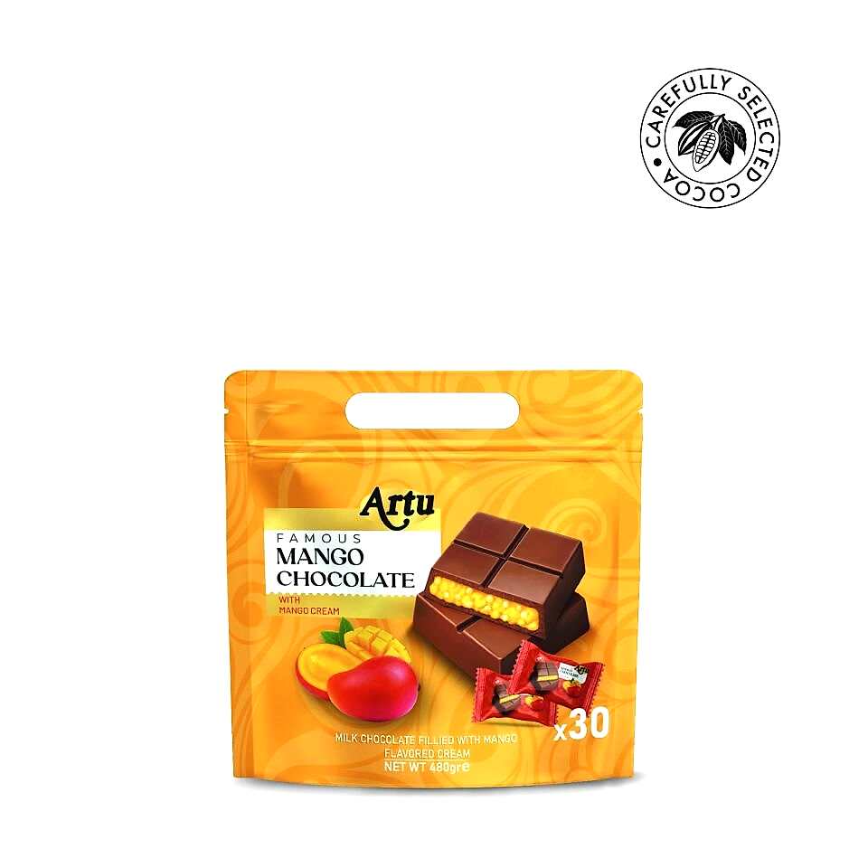 Mango Kremalı Sütlü Çikolata (Doypack), 480g